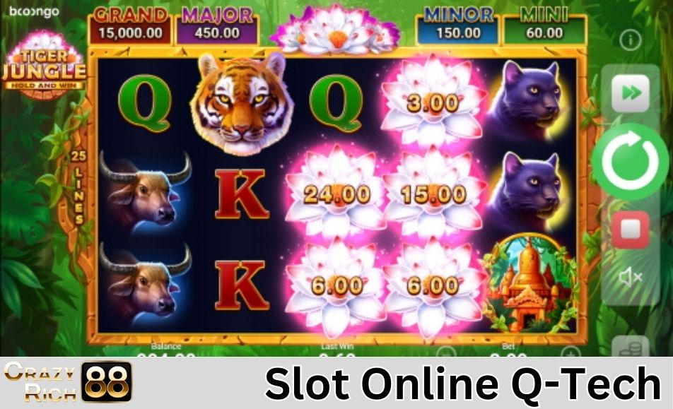 Slot Online q-tech Cr88 dan crazyrich88 